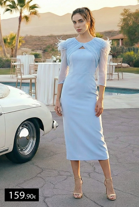 Midi azul bodas en madrid pipa